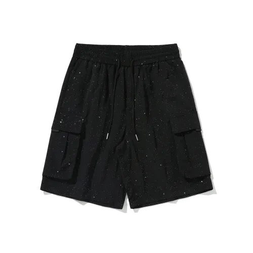 PISYPOX Повседневные шорты Унисекс Черный
