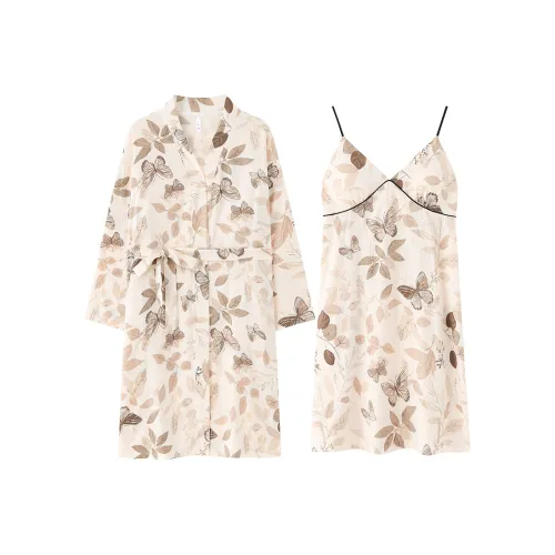 William Pajama Комплект Женский Экрю