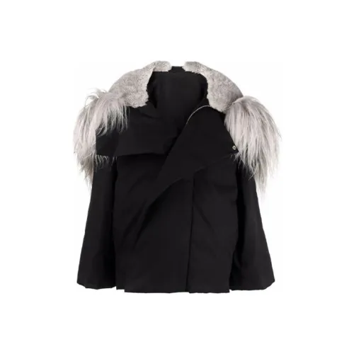 RICK OWENS Черные Женские Пуховики