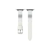 Белый, кожа