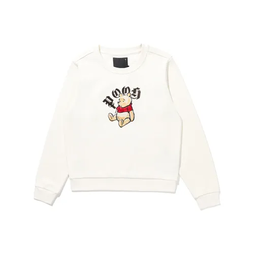 ABLE JEANS Винтажный белый Женские Свитшоты