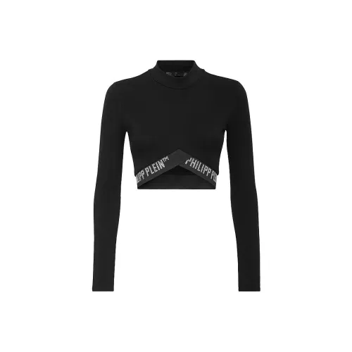 PHILIPP PLEIN Черный Женские Свитшоты