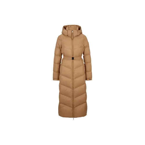 Hugo Boss Slim Fit пуховик из водоотталкивающей ткани женский светлый янтарный