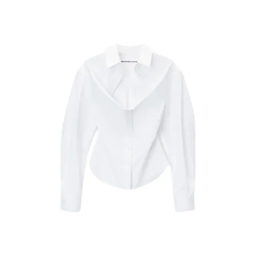 Alexander Wang FW24 Рубашка Женская Белая