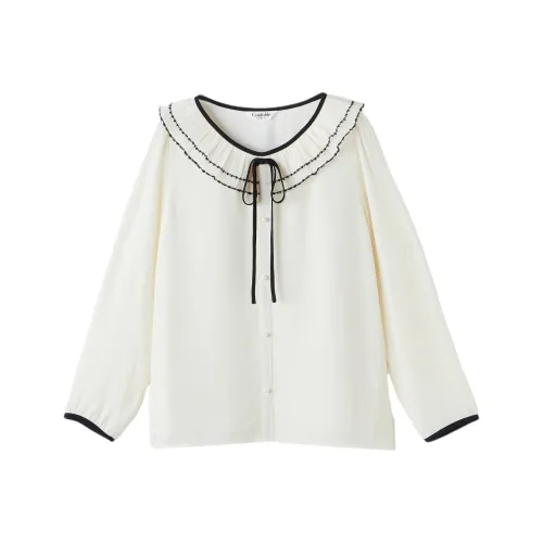 CAIDOBLE· Рубашка Женская Абрикос