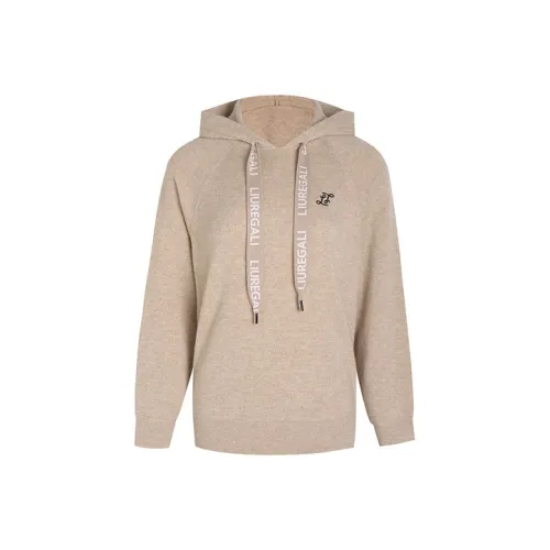 LIUREGALI Хаки Женские Свитшоты