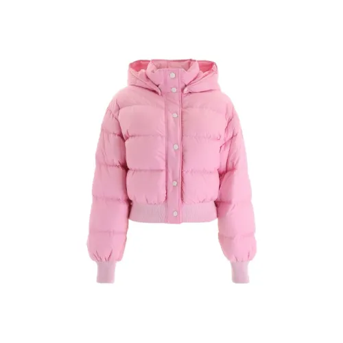 MSGM Розовые Женские Пуховики