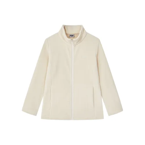 PONY Куртки Пальто Женское Белое