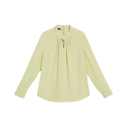 Yiner Рубашка Женская Лимонно-желтая