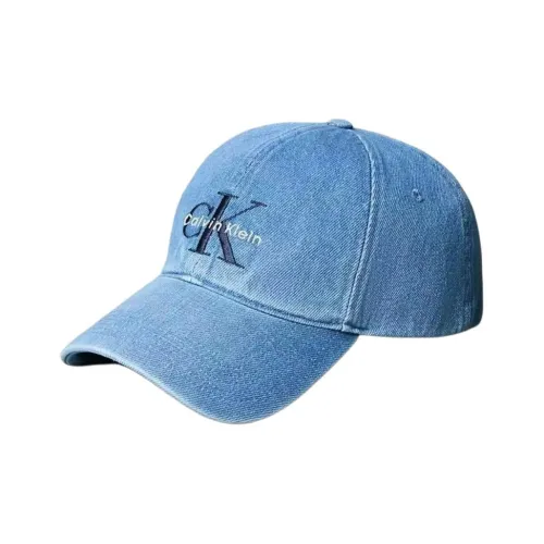 Calvin Klein Хлопок Бейсболки Унисекс Джинсовый Синий