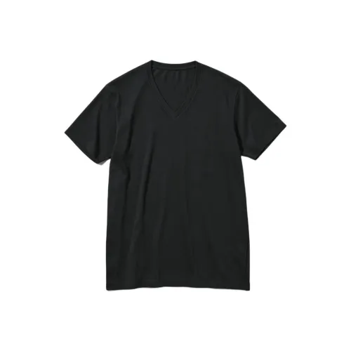 UNIQLO Черная унисекс футболка