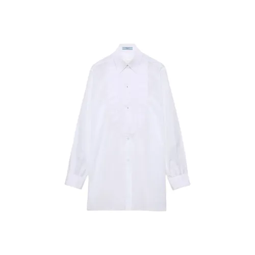 PRADA x Baptiste FW24 Рубашка Женская Белая