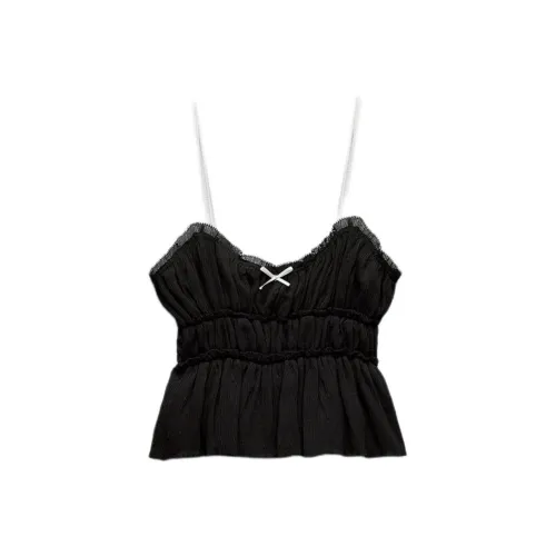 ZARA Черные Женские Камисоли