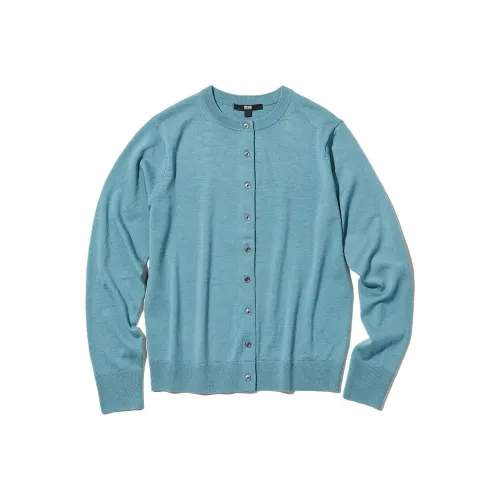 UNIQLO Трикотаж Женский Aqua Blue