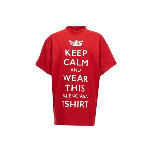 Balenciaga FW24 T-Shirt Женская Красная