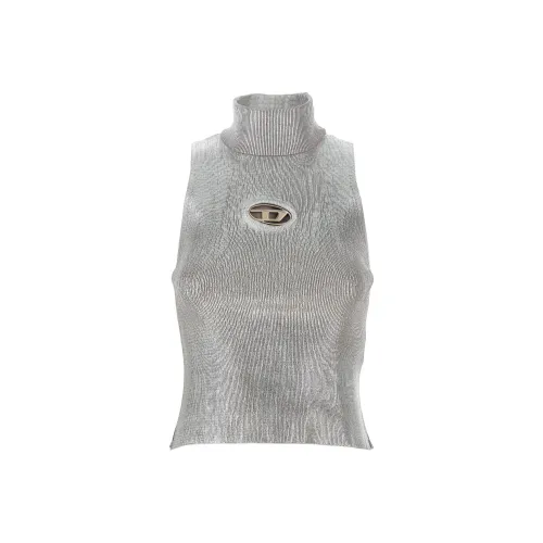 DIESEL Серебряные Женские Футболки