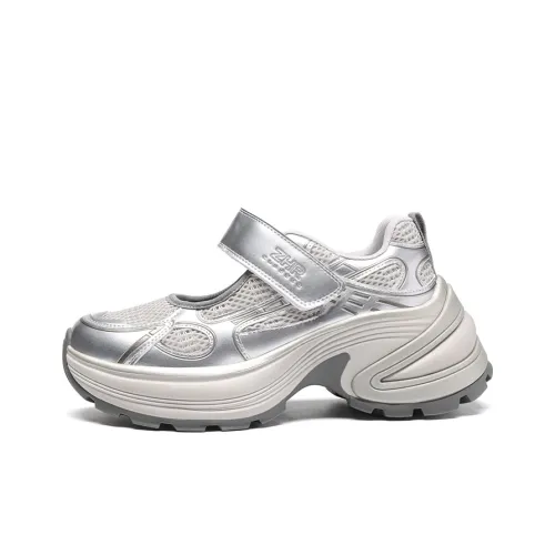 ZHR Мятный Устойчивый к истиранию Дышащий Легкий Низкий Топ Кроссовки с Толстой Подошвой Женские