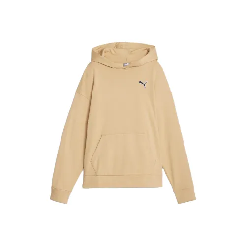 PUMA LIGA Jr GK BETTER ESSENTIALS Женская толстовка Жёлтый