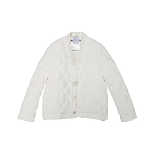 JINYE ORIENTAL Экрю Женские Куртки