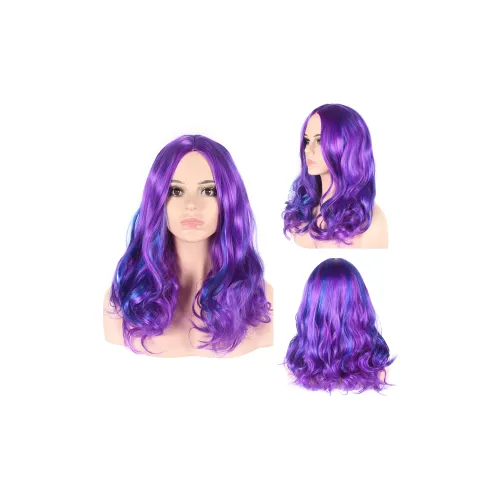 QIYI Многоцветный Градиентный CENTER Часть Парики