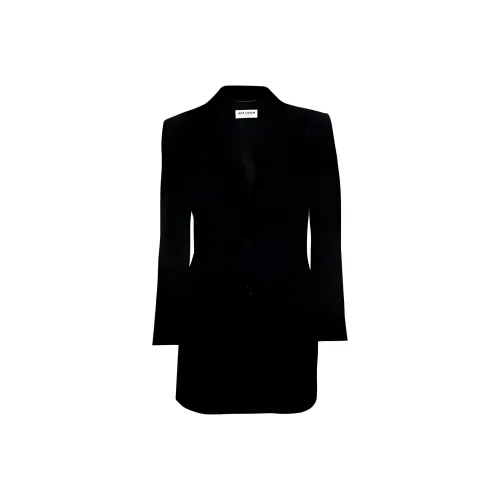 SAINT LAURENT FW22 Куртки и пальто Женские Черный