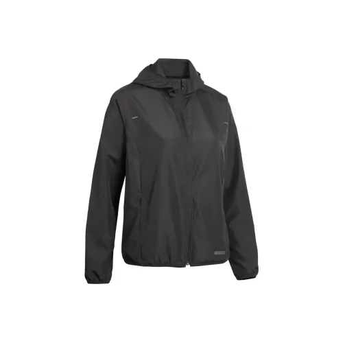 DECATHLON Kalenji Черная Женская Одежда с Защитой от УФ-лучей