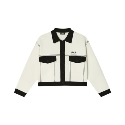 FILA Jade Rabbit Белые Женские Куртки