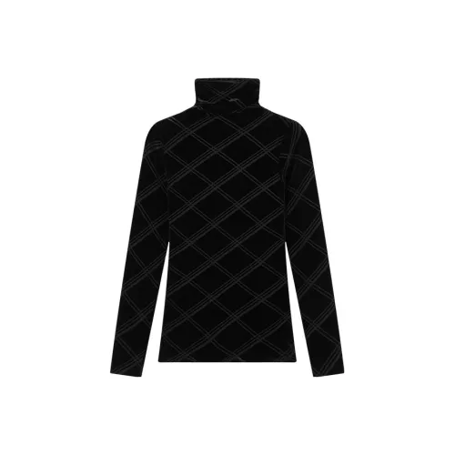 CLUB MONACO Черная клетка C2WAH Женские Трикотаж