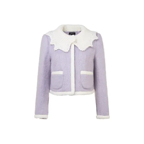AIVEI Куртка Женская Светло-фиолетовая