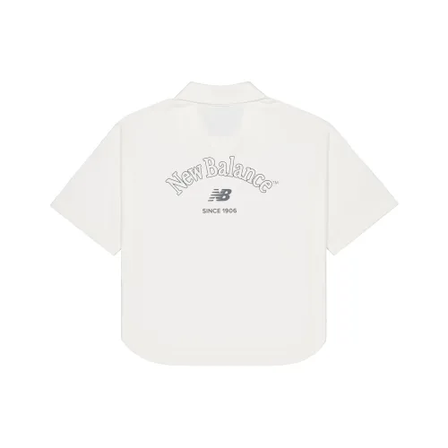 New Balance Vintage Sports Series Слоновая кость Женские Поло