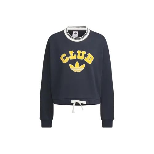 Adidas Originals Толстовка Женская Темно-Синяя