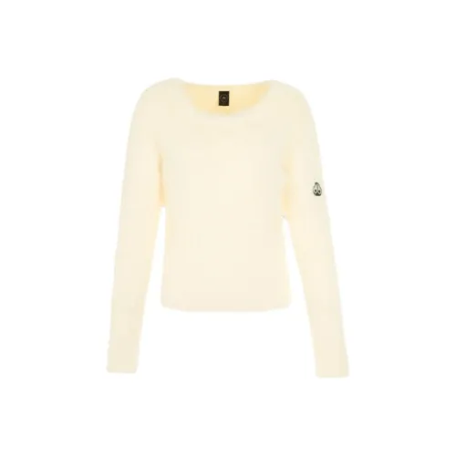 Moose Knuckles FW24 Трикотаж Женский Айвори Белый