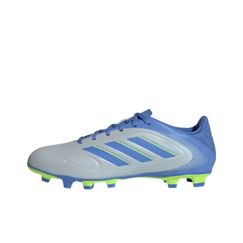 Adidas Copa Pure 3 Pro Slip-Resistant Abrasion-Resistant Football Cleats Unisex Blue Silver Adidas Copa Pure 3 Pro Противоскользящие устойчивые к истиранию футбольные бутсы унисекс синий серебряный