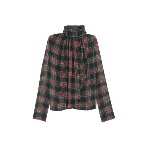 SAINT LAURENT SS23 Рубашка Женская Многоцветная