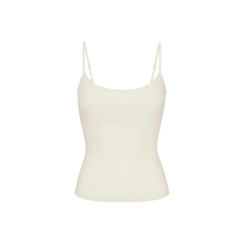 SKIMS Мягкий Lounge CAMI Топ на бретелях Женский Кость Кость