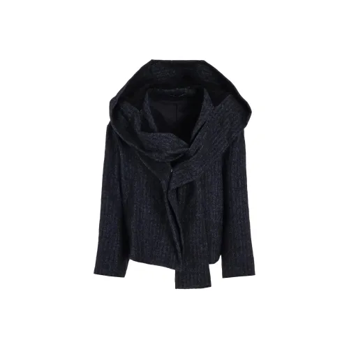 Yohji Yamamoto Морской синий Женские Куртки
