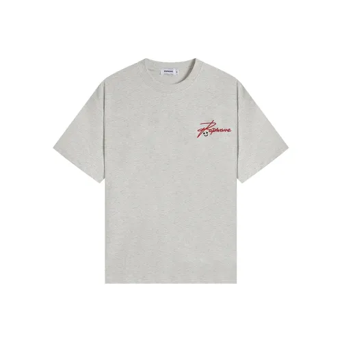 POPWAVE T-Shirt Унисекс Oats Red Ribbed