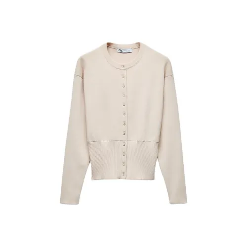 ZARA Бежевые Женские Куртки