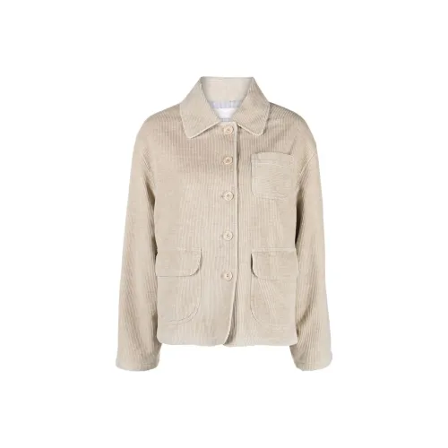 See By Chloe FW22 Куртки и Пальто Женские Бежевые