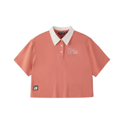 FILA FUSION Туманно-розовый Женские Поло