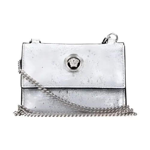 FANSIZHE Кожа Одно плечо Через плечо Монета Кошелек Женский Серебряный