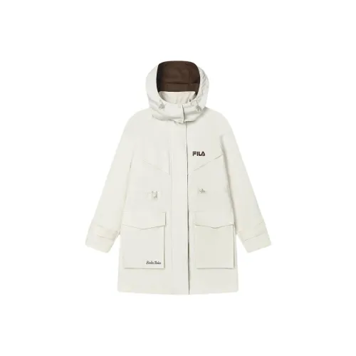 FILA Куртки и Пальто Женские Восточные Белые