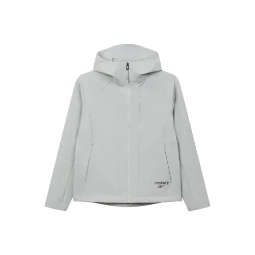 Reebok Светло-серые Женские Куртки