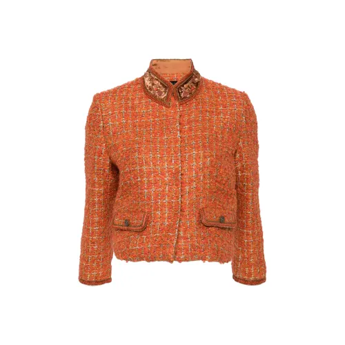 SHIATZY CHEN FW24 Куртки и пальто Женские Морковный Оранжевый