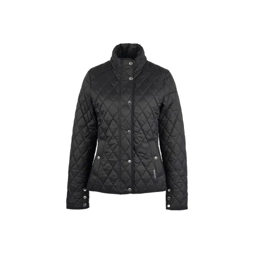 BARBOUR Yarrow Quilted Куртка Куртки Пальто Женские Черный