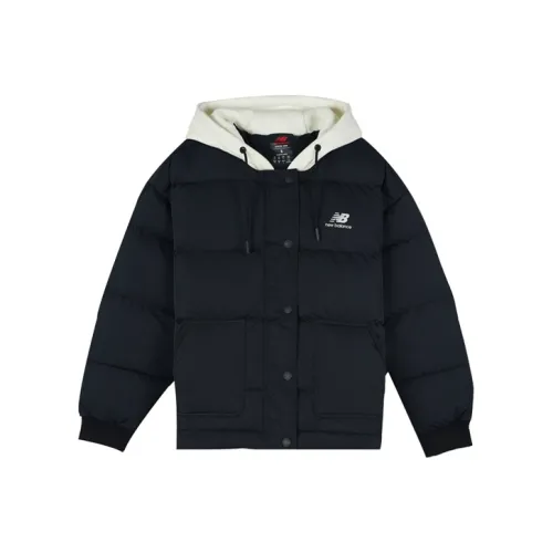 New Balance Пуховик Зимний Женский Черный