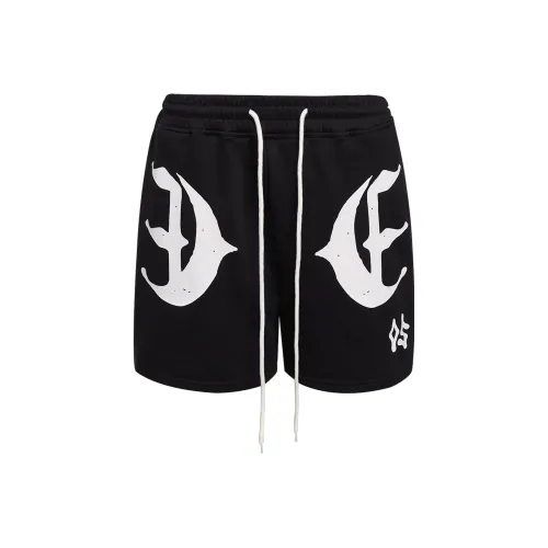 Eusoueu Повседневные шорты унисекс черные