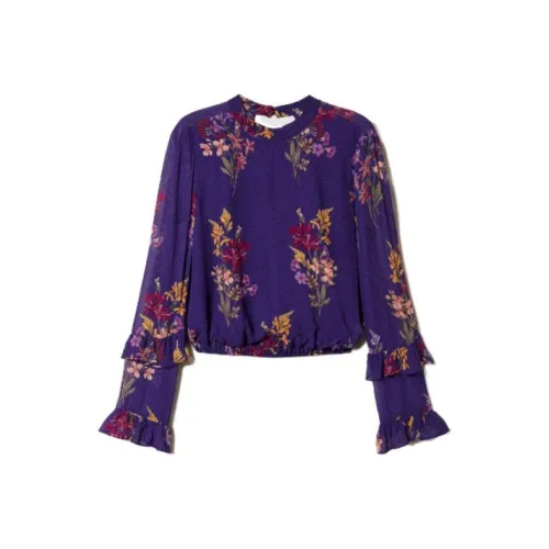 TWINSET Milano Рубашка Женская Фиолетовая