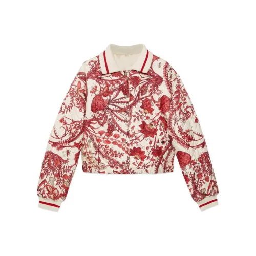 GUCCI Chinese New Year SS24 Куртки и Пальто Женские Красные