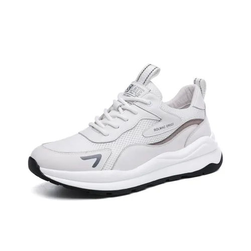 SENJIALUO Амортизация Устойчивый к истиранию Легкий And Дышащий Низкий Топ Casual Мужской Белый